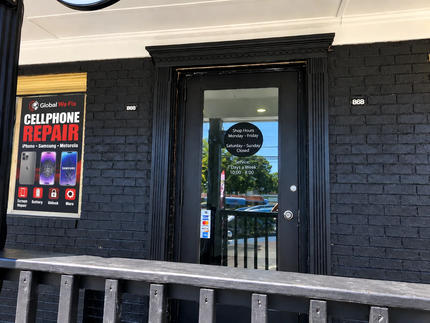 Global We Fix repair workspace in Charlotte